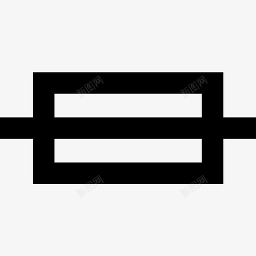 铁氧体磁珠电子电子电路图标svg_新图网 https://ixintu.com 工程 工程师 技术 电 电子 电子电路 硬件 铁氧体磁珠
