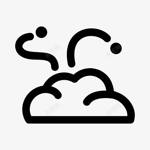 脏苍蝇便便图标svg_新图网 https://ixintu.com 便便 脏 臭味 苍蝇