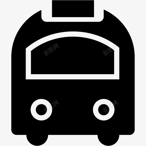 公共汽车旅行者交通工具图标svg_新图网 https://ixintu.com 交通工具 公共交通工具 公共汽车 旅行者 通勤
