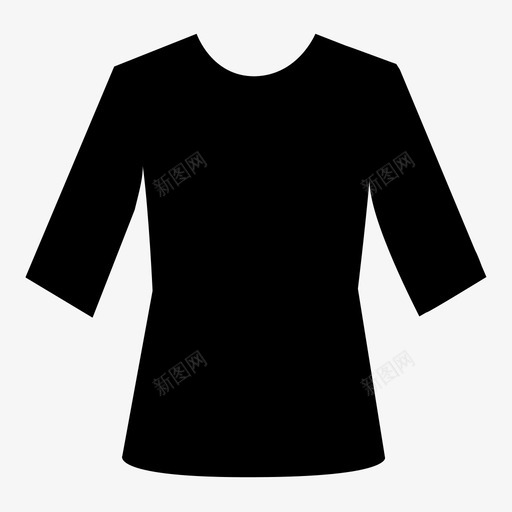 衬衫模特男图标svg_新图网 https://ixintu.com t恤 女 服装 模特 男 衣服 衬衫 面料