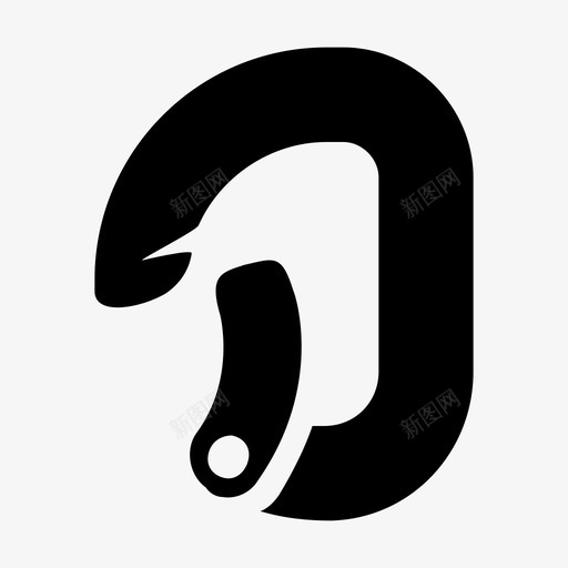 钩环夹子设备图标svg_新图网 https://ixintu.com 夹子 攀岩 绳索 装备 设备 钩环 非常基本安卓l棒棒糖图标包