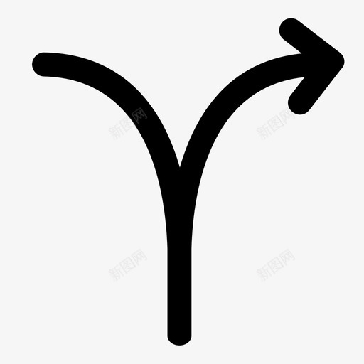 箭头反弹箭头方向图标svg_新图网 https://ixintu.com 反弹箭头 右 导航 方向 箭头 路线 轨迹