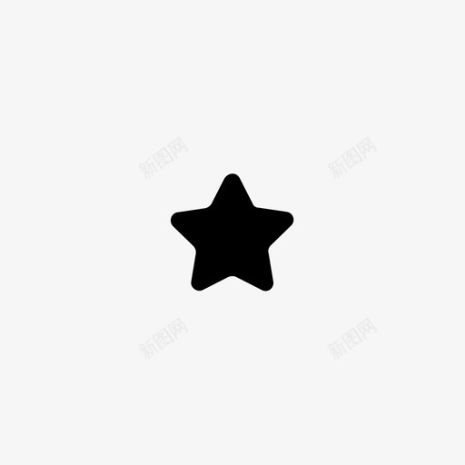星星很好像图标svg_新图网 https://ixintu.com 像 固体 很好 星星 爱 速率