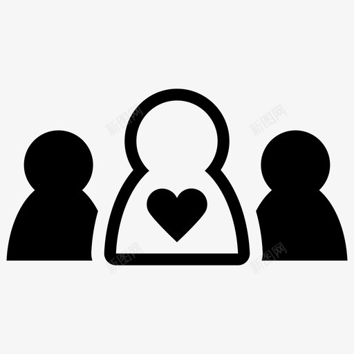 扇子被爱爱人图标svg_新图网 https://ixintu.com 喜欢 情人节 扇子 浪漫 激情 爱 爱人 独特 独特的扇子 被爱