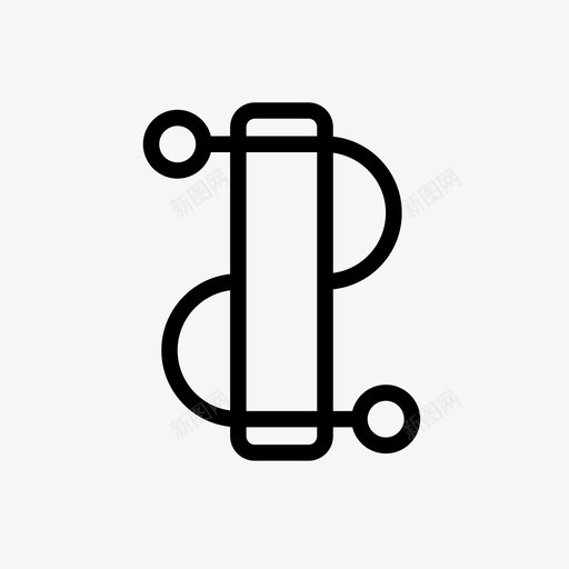螺线管工程师工程图标svg_新图网 https://ixintu.com 保险丝 工程 工程师 灯 物理 电位计 电感 电气符号 电阻器 螺线管 零件 麦克风