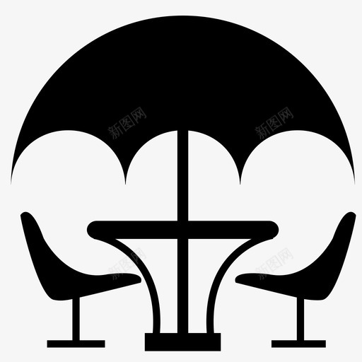 露台室外图标svg_新图网 https://ixintu.com 室外 露台