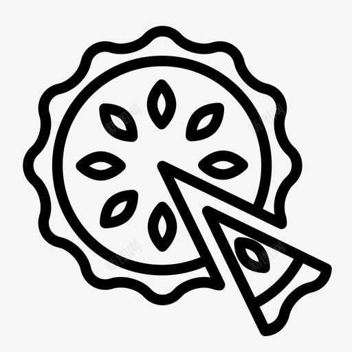 派点心糖果图标svg_新图网 https://ixintu.com 切片 含糖 派 点心 甜点 糕点 糖果 食物