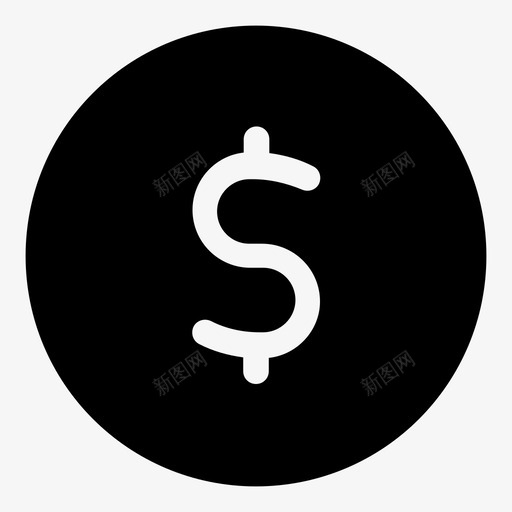 美元购买货币图标svg_新图网 https://ixintu.com 兑换 现金 硬币 经济 美元 货币 购买