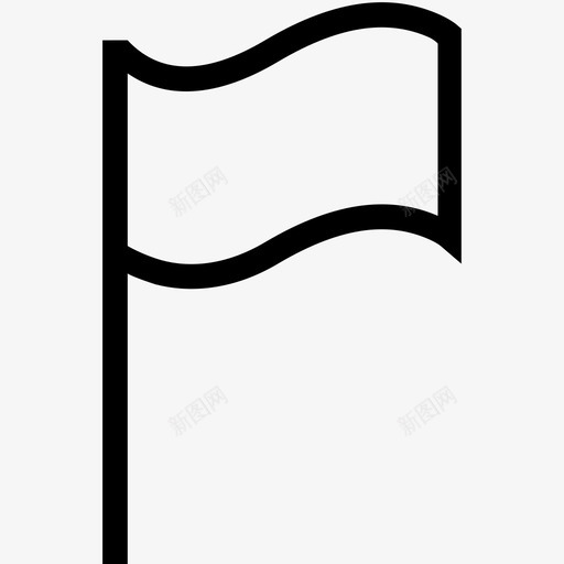 旗帜挥舞的旗帜波浪图标svg_新图网 https://ixintu.com 国家 投降 挥舞的旗帜 旗帜 波浪 波浪旗 起源 通知 重要