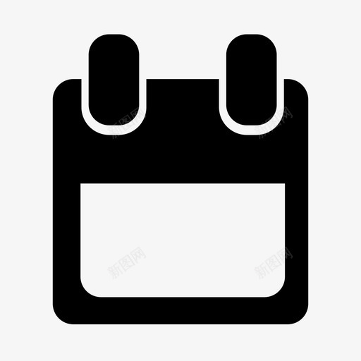 日历周计划图标svg_新图网 https://ixintu.com 周 日 日历 日期 月 组织 组织者 计划 议程
