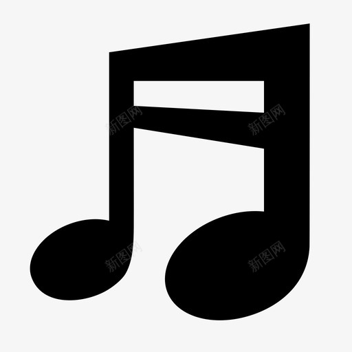音乐音符音频旋律图标svg_新图网 https://ixintu.com mp3 声音 旋律 音乐剧 音乐家 音乐音符 音频