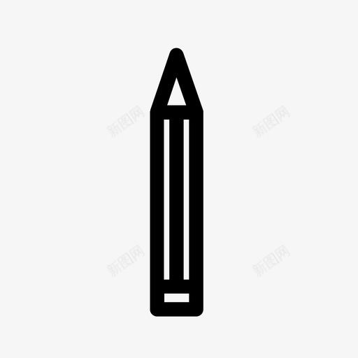 铅笔制造商制造图标svg_新图网 https://ixintu.com 产品 制造 制造商 工具 工具图标 工具集 铅笔