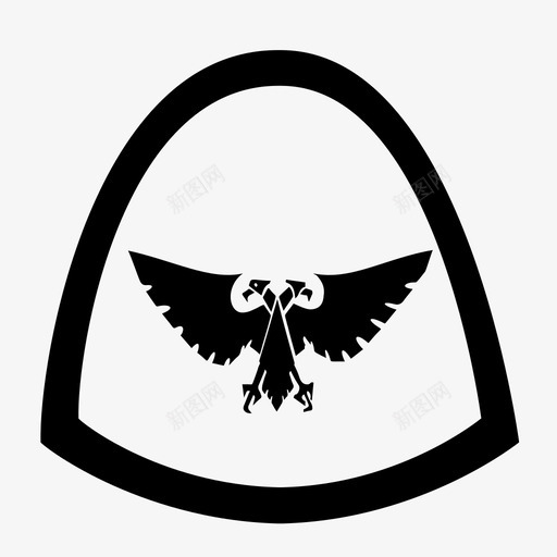垫肩模型雕像科幻小说图标svg_新图网 https://ixintu.com 传说 垫肩 太空船 太空陆战队员 战锤 战锤40k 模型雕像 玩具 科幻小说