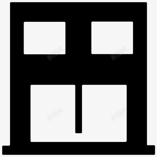 建筑结构商店图标svg_新图网 https://ixintu.com 商店 地基 市场商店 建筑 建筑物 建筑物实心图标 结构