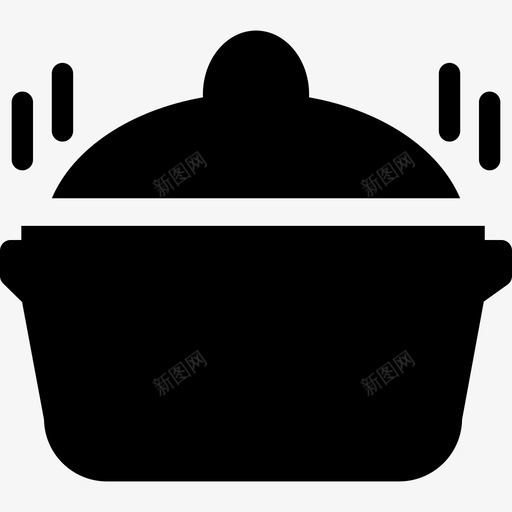 火锅烹饪烹饪锅图标svg_新图网 https://ixintu.com 厨房 火锅 烹饪 烹饪锅 食物 食物锅