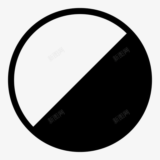 对比比较黑暗图标svg_新图网 https://ixintu.com 不同 光明 对比 比较 电视 黑暗
