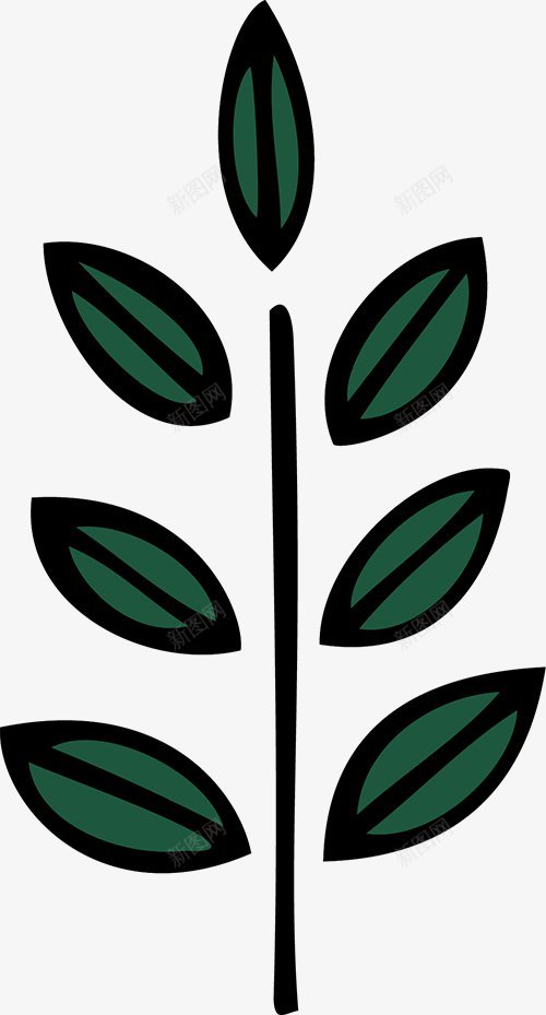 北欧民间手绘插画图绿植png免抠素材_新图网 https://ixintu.com 免扣绿植高清图片 北欧民间手绘插画 图