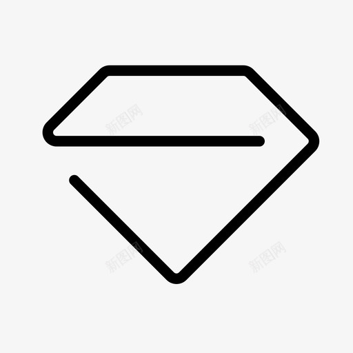 钻石珠宝珍贵的图标svg_新图网 https://ixintu.com 珍贵的 珠宝 贵重的 钻石