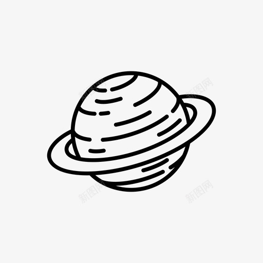 土星太空岩石太阳系图标svg_新图网 https://ixintu.com 光环 土星 外太空 太空岩石 太阳系 巨星 星系 气体 行星