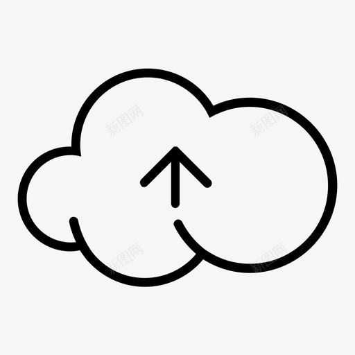 云上传网络存储上传到云图标svg_新图网 https://ixintu.com 上传云 上传到云 云上传 分享 发送 在线存储 给予 网络存储