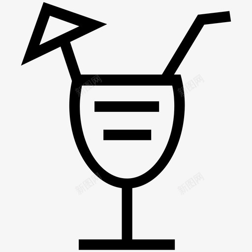 鸡尾酒雨伞热带图标svg_新图网 https://ixintu.com 带伞饮料 混合饮料 热带 玛格丽塔 稻草 酒精 雨伞 鸡尾酒 鸡尾酒杯