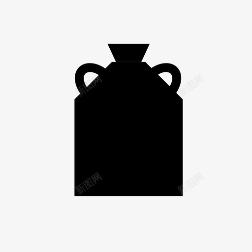 杜瓦瓶图标svg_新图网 https://ixintu.com 杜瓦瓶