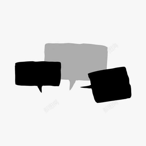 会谈图标svg_新图网 https://ixintu.com 会谈 商谈