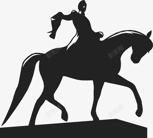 哥伦比亚的博尔瓦雕像图标svg_新图网 https://ixintu.com 哥伦比亚的博尔瓦雕像