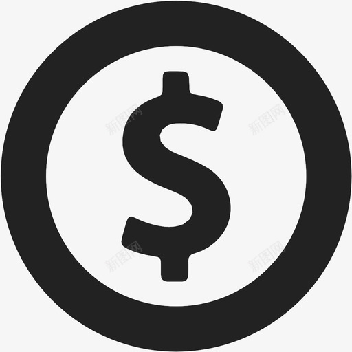金钱财富薪水图标svg_新图网 https://ixintu.com 基金 收益 美元 薪水 财务 财富 货币 金钱 黄金