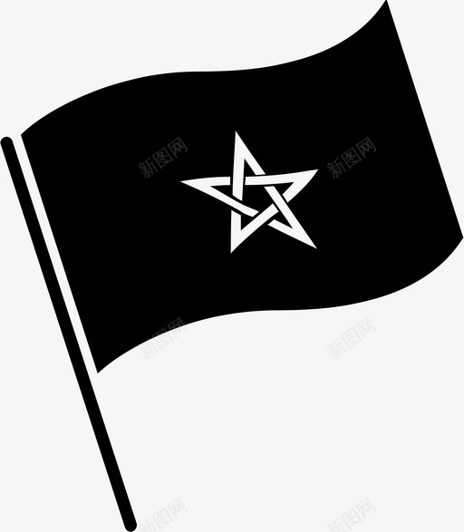摩洛哥国旗代表国家符号图标svg_新图网 https://ixintu.com 代表 国家国旗 国家符号 国籍 地点 摩洛哥国旗 标签 非洲国旗