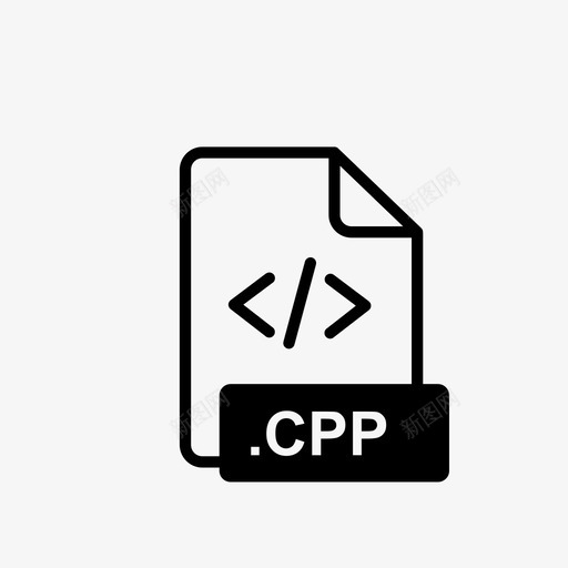 cpp文件程序文件行图标svg_新图网 https://ixintu.com cpp文件 文件扩展名 文件扩展名行图标 文件操作 点扩展名 程序文件 系统文件 行图标 计算机系统文件