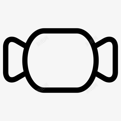 硬糖包装纸糖果图标svg_新图网 https://ixintu.com 冰淇淋 包装纸 爆米花 硬糖 糖果 罐子 零食 食物 饮料