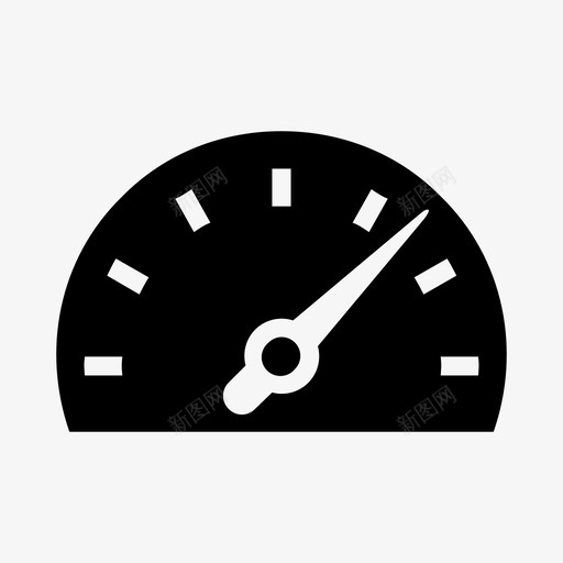 仪表速度指示器图标svg_新图网 https://ixintu.com 仪表 仪表板 基本用途符号 指示器 煤气表 电梯 速度 速度表