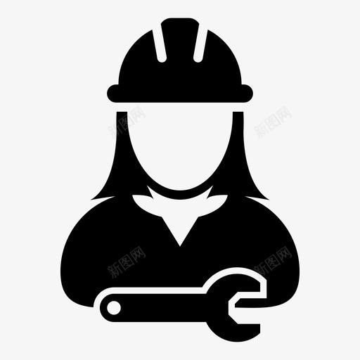 服务安全维修人员图标svg_新图网 https://ixintu.com 专业人员 个人资料 人员 安全 工人等 工程师 手册 扳手 技工 施工人员 服务 用户图标 维修人员 职业