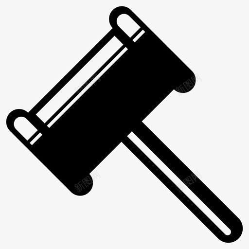 槌最高法院律师图标svg_新图网 https://ixintu.com 判决书 司法机关 律师 最高法院 木槌 槌 法官 法院 锤子 陪审团