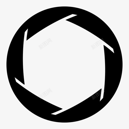 快门光圈照相机图标svg_新图网 https://ixintu.com 光圈 关闭 屏幕 快门 摄影 照片 照相机 镜头 阴影