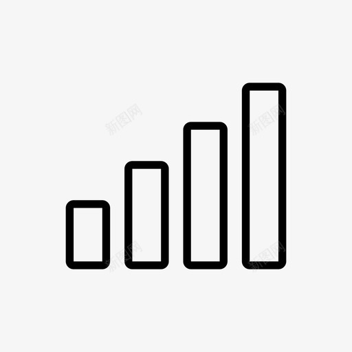 音量静音进度图标svg_新图网 https://ixintu.com 序列 报告 统计 趋势 进度 静音 音量