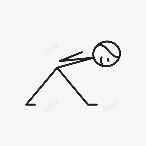 剧烈侧伸瑜伽紧张图标svg_新图网 https://ixintu.com 伸展 体式 剧烈侧伸 塑形 姿势 手臂和腿部伸展运动瑜伽 放松 柔韧 瑜伽 紧张 肌肉 运动