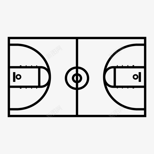 篮球场竞技场比赛图标svg_新图网 https://ixintu.com nba 体育 体育场 场地 比赛 竞技场 篮球场 让我们一起玩