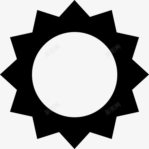 太阳天气预报晴天图标svg_新图网 https://ixintu.com 亮度 天气预报 太阳 星星 晴天 灿烂的太阳 白天 阳光
