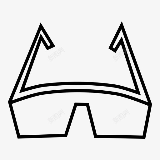 采购产品太阳镜视力眼镜图标svg_新图网 https://ixintu.com 护目镜 时尚 灯光 眼睛 眼科 眼镜 衣服和衣服涂鸦 视力 采购产品太阳镜