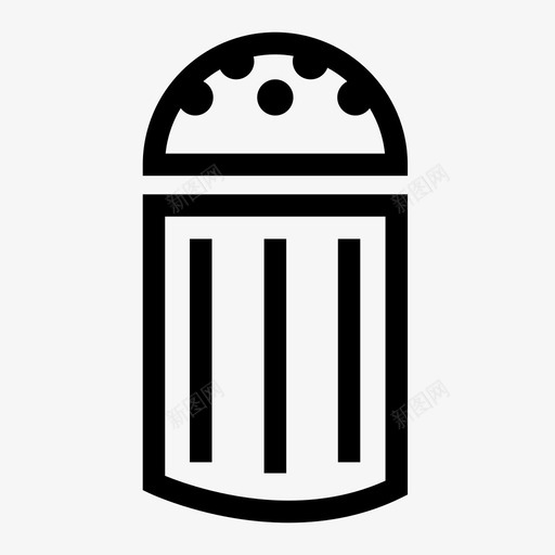盐配料胡椒图标svg_新图网 https://ixintu.com 盐 盐瓶 胡椒 胡椒粉 调味 调味料 配料