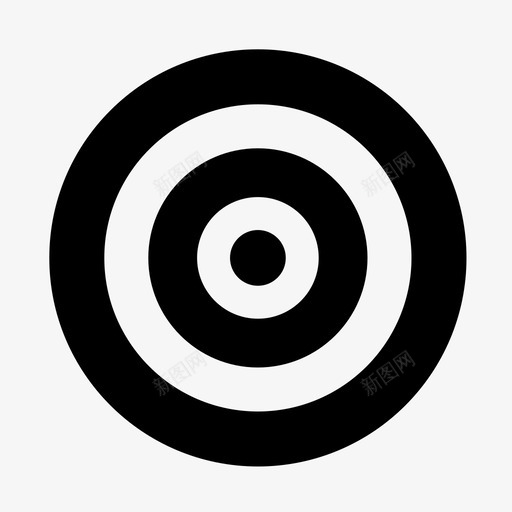 瞄准飞镖射门图标svg_新图网 https://ixintu.com 射击 射门 瞄准 飞镖