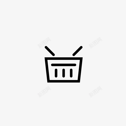 打开购物篮外卖购物车图标svg_新图网 https://ixintu.com 30像素大小的图标集合 中餐 外卖 打开购物篮 收音机 满篮子 电视 筷子 结账 购物篮 购物车