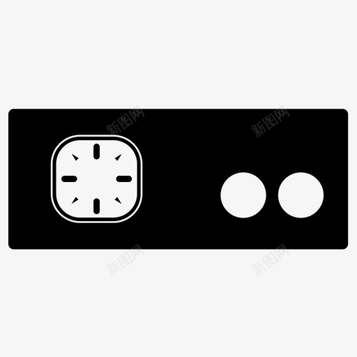 主系统控制器电子图标svg_新图网 https://ixintu.com 世嘉 主系统 件 使用 控制器 游戏 电子 穿戴 视频游戏控制器