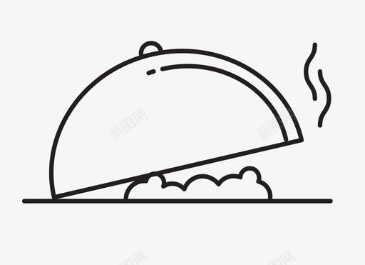 cloche客房服务餐厅图标svg_新图网 https://ixintu.com cloche 人 使用 办公室 厨房 客房服务 家 拼盘 菜 餐厅 餐饮