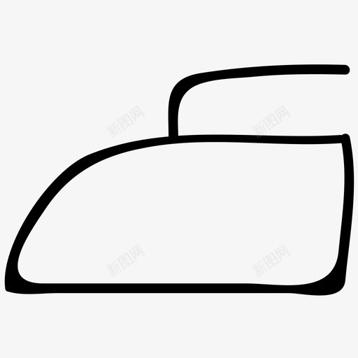 铁电子手绘涂鸦图标svg_新图网 https://ixintu.com 电子手绘涂鸦图标 铁