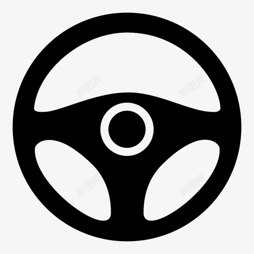 方向盘汽车汽车零件图标svg_新图网 https://ixintu.com 方向盘 汽车 汽车零件 车轮 驱动轮