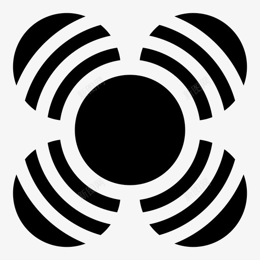 wifi信号摄像头家庭图标svg_新图网 https://ixintu.com wifi信号 安全 家庭 摄像头 范围