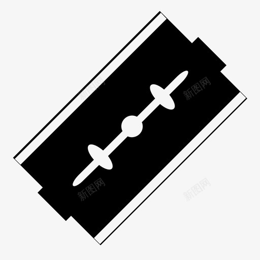 剃须刀刀片可卡因图标svg_新图网 https://ixintu.com 刀片 剃须 剃须刀 割伤 危险 可卡因 锋利